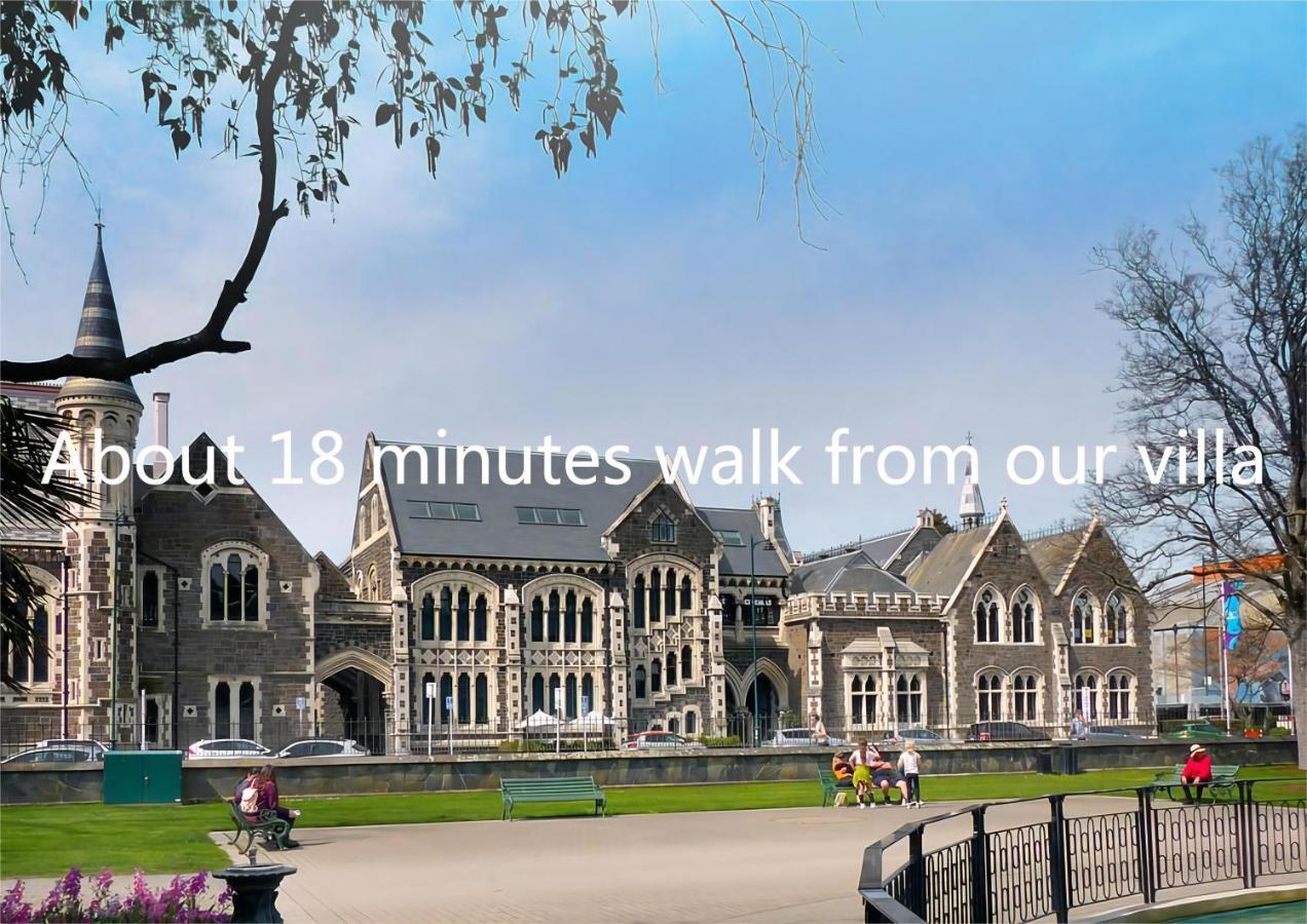 City Centre Superior Villa 3 Large Double Bedrooms クライストチャーチ エクステリア 写真